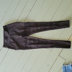 Mesh cutout leggings